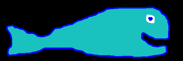 Drawing of Whale
